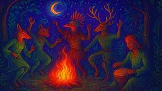 Shamanic Frequencies 🌿🔥 Ceremony Of The Inner Forest 🌕🌀 [Folktronica &bull; Downtempo &bull; Ayahuasca Ritual]