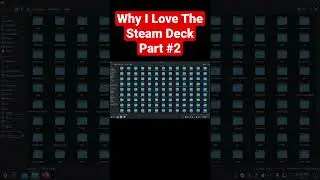 Why I Love The Steam Deck - Customization- Part 2 #steamdeck #shorts