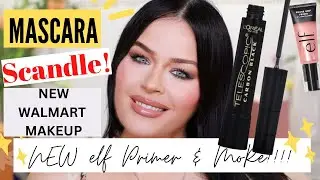 Mikayla Mascara! Testing NEW Walmart Makeup 2023 ! NEW elf Primer & MorE!!