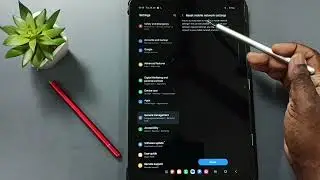 How to RESET Mobile Network Settings on SAMSUNG Galaxy Tab | Fix All Mobile Network Issues