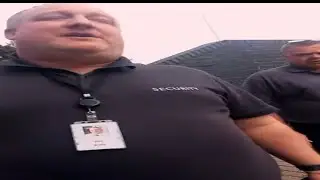 security guard assaults me