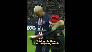 Kylian Mbappe's Heartwarming Moment with Young Pitch Invador😊