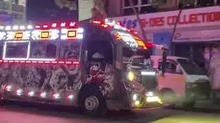 City Rolling at Night With Nganya Rides