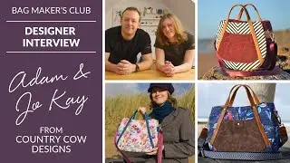 Bag Maker's Club Interview with Jo  from Country Cow Designs!
