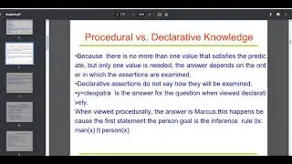 L12- Knowledge Representation Using Rules