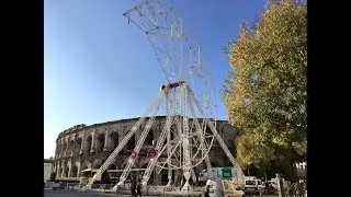 🎡Grande roue de No&euml;l &agrave; N&icirc;mes