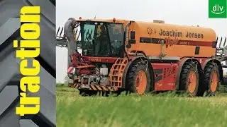 Vredo VT 5518-3 G&uuml;lletrac im traction-Erstkontakt