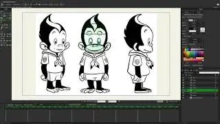 Moho Pro Creating a Character from a Drawing