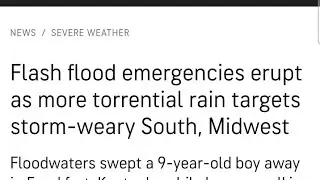 Relentless storms and tempests from the LORD.