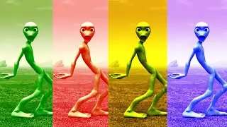 Dame Tu Cosita - FULL HD || Green Alien Dance || Alien Battle