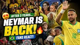😭 How Neymar's First Brazil Appearance in 3 Years Had Fans in Tears 🇧🇷❤️