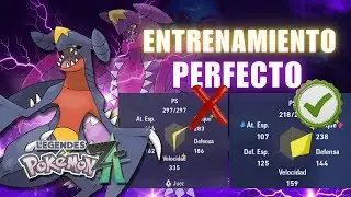 El Mejor Garchomp Para COMPETITIVO PERFECTO En Leyendas Pokemon Z-A