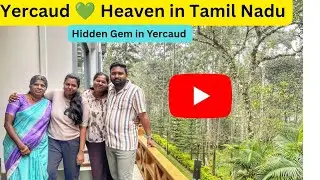 Didn’t Expect This in Yercaud 😍 | Hill Station Vibes & Memories ❤️ Travel vlog  தமிழில் #yercaudvlog