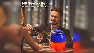 Review: Portable Bluetooth Pool Speakers,Hot Tub Speaker with Colorful Lights,IP68 Waterproof ...