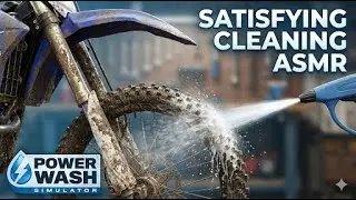 PowerWash Simulator - Satisfying Dirt Bike Cleaning