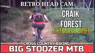 MTB Craik Forest. RETRO MTB. ACTION CAM. Scottish Borders.
