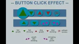 Button Click Effect | Examples | Unity Asset
