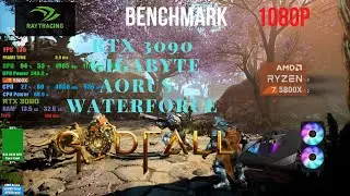 Godfall RTX 3090 Gigabyte AORUS WATERFORCE Benchmark Ryzen 5800x 1080p Ray Tracing