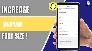 How to Increase Font Size on Snapchat (Bigger Text Messages & Captions) &mdash; 2025 Tutorial