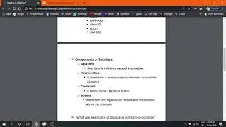 Database & DBMS