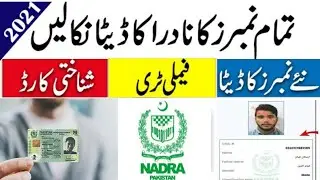 Check any sim data in Pakistan 2021 / freshim database 2021 |How to use Pak Data App