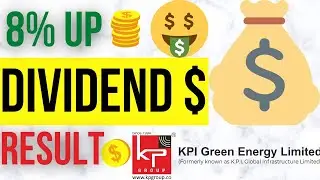 KPI Green Hit 8% Upside| Interim Dividend| Result| Target?| Full Analysis & More #sharemarketstalker