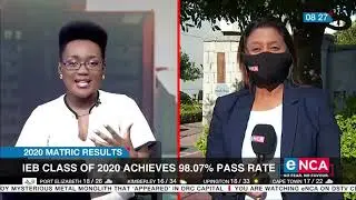 2020 Matric Results | IEB pass rate drops slightly