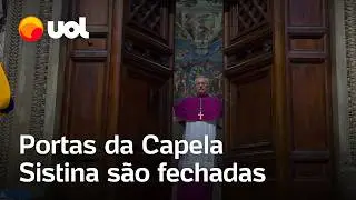 Conclave: portas são fechadas na Capela Sistina, cardeais começam escolha do novo papa; veja momento