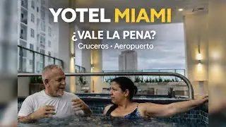 🎒YOTEL MIAMI HOTEL рядом с круизным портом и аэропортом 4K 2022