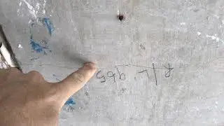 Check out these cracks in the underside of a reinforced concrete beam supporting a suspended slab.