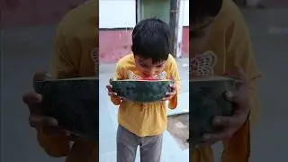 My Happy 🤣😛 Watermelon 🍉 #shorts #viral #watermelon #sister #love