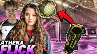 ATHENA TRIED TO TEACH ME THE ATHENA FLICK!!