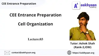 Cell Organization 3 |CEE
