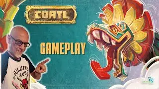 COATL - la sfida con il gioco da tavolo dei sacerdoti Aztechi, ed il serpente piumato Coatl (Ep.226)