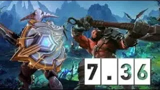 Апаем ранк легенда - властелин .Dota 2 Patch 7.36a. reyt 3,7k mmr