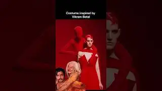 Costume inspired by Vikram Betal- Indian Mythology. #robertwun