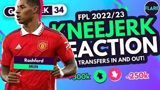 FPL GAMEWEEK 34 KNEEJERK | Double GW! | Gameweek 34 | Fantasy Premier League Tips 2022/23