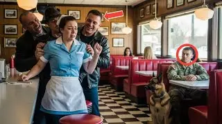 Gangsters Harass a Waitress — They Didn’t See the Navy SEAL and His German Shepherd Watching