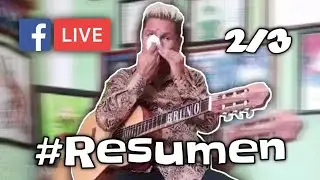Bruno De Jesús Cantando Con Sentimiento Y Habla De Sus Inicios (Resumen Facebook Live) 2/3 || Etern∞