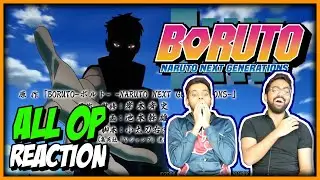 BORUTO ALL OPENINGS (OP 1-7) REACTION