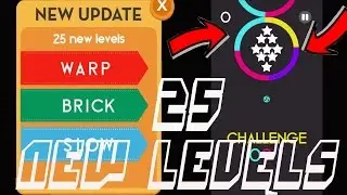 COLOR SWITCH WARP SLOW BRICK 25 NEW LEVELS