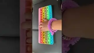 Popping Keyboard Pop It