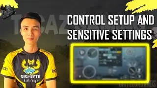 CONTROL + SETTINGS TACAZ | 4 Fingers & Gyroscope | PUBG MOBILE