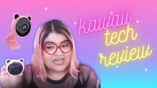 ♡ does this work? testing cute tech #1 ♡ PINK BEAR WEBCAM?!