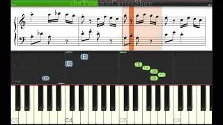 Caprice No. 24 in A minor | Piano Tutorial | Synthesia | Daily Practice | Easy