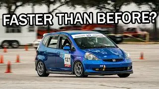 How Fast is the Honda Fit at Autocross? No Longer a Novice!