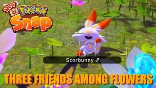 New Pokemon Snap &ndash; Three Friends Among Flowers Request