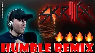 Kendrick Lamar - Humble (Skrillex Remix) REACTION VIDEO