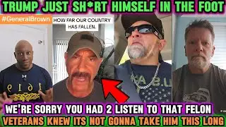 Veterans Send apologies to Military generals  after Trump's &Hegseth's insulting Of A🇺🇸's ServiceMen