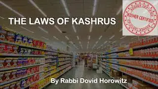 THE LAWS OF KASHRUS #17 - Waiting Less Time Between Meat and Milk for the Sick and Children